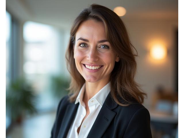Portrait of Sophia Bauer, Director of Client Relations at DLAZ GmbH.