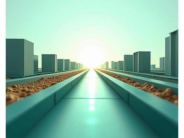 Interactive timeline illustrating parallel prefabricated module manufacturing and on-site foundation preparation.